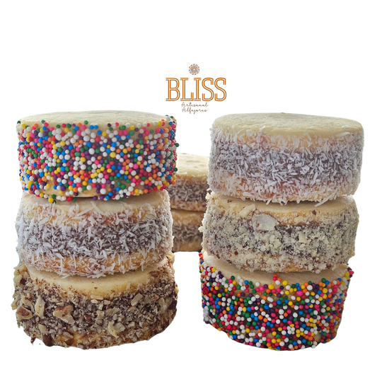 Large Alfajor w/Sprinkles Filled with Dulce de Leche- 12 PACK